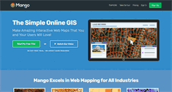Desktop Screenshot of mangomap.com